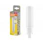Preview: OSRAM DULUX DE13 LED 2Pin G24q-1 6W wie 13W 3000K warmweiß HF für EVG mattiert